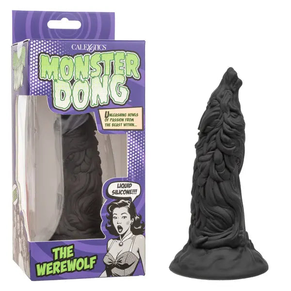 Monster Dong the Werewolf - Black – body-safe materials | Fu'Cha Exotics