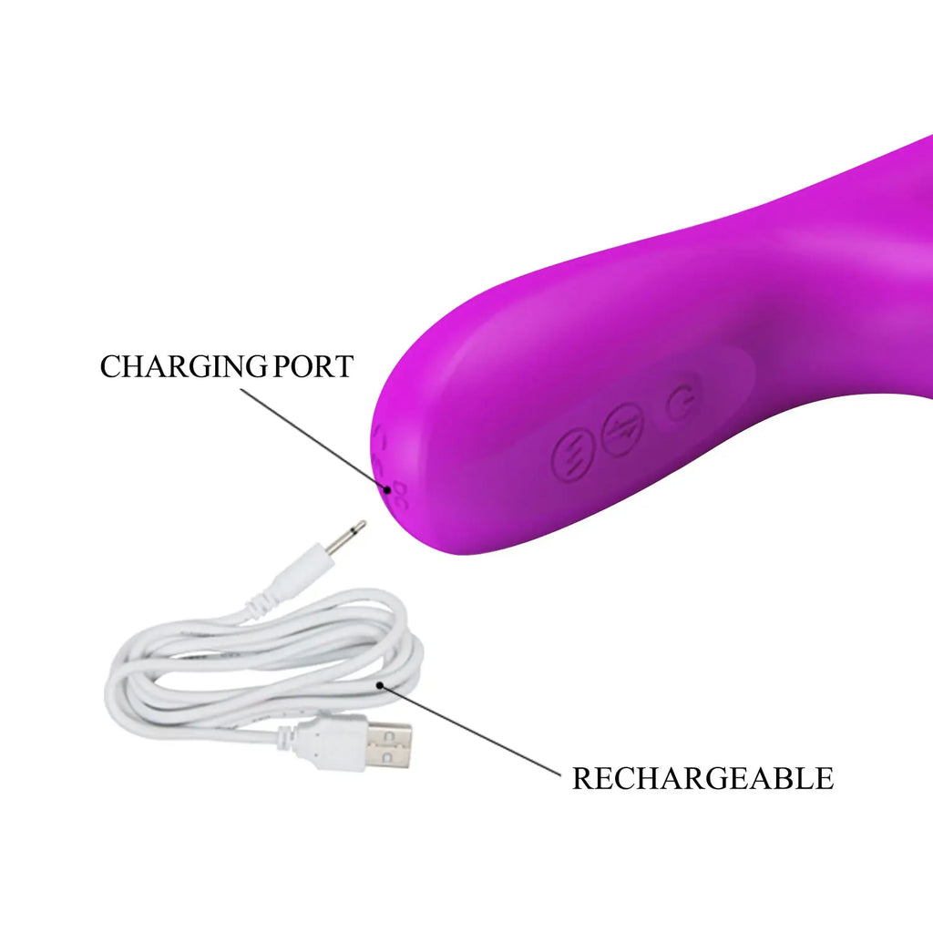 Pretty Love Reese - Purple – body-safe materials | Fu'Cha Exotics