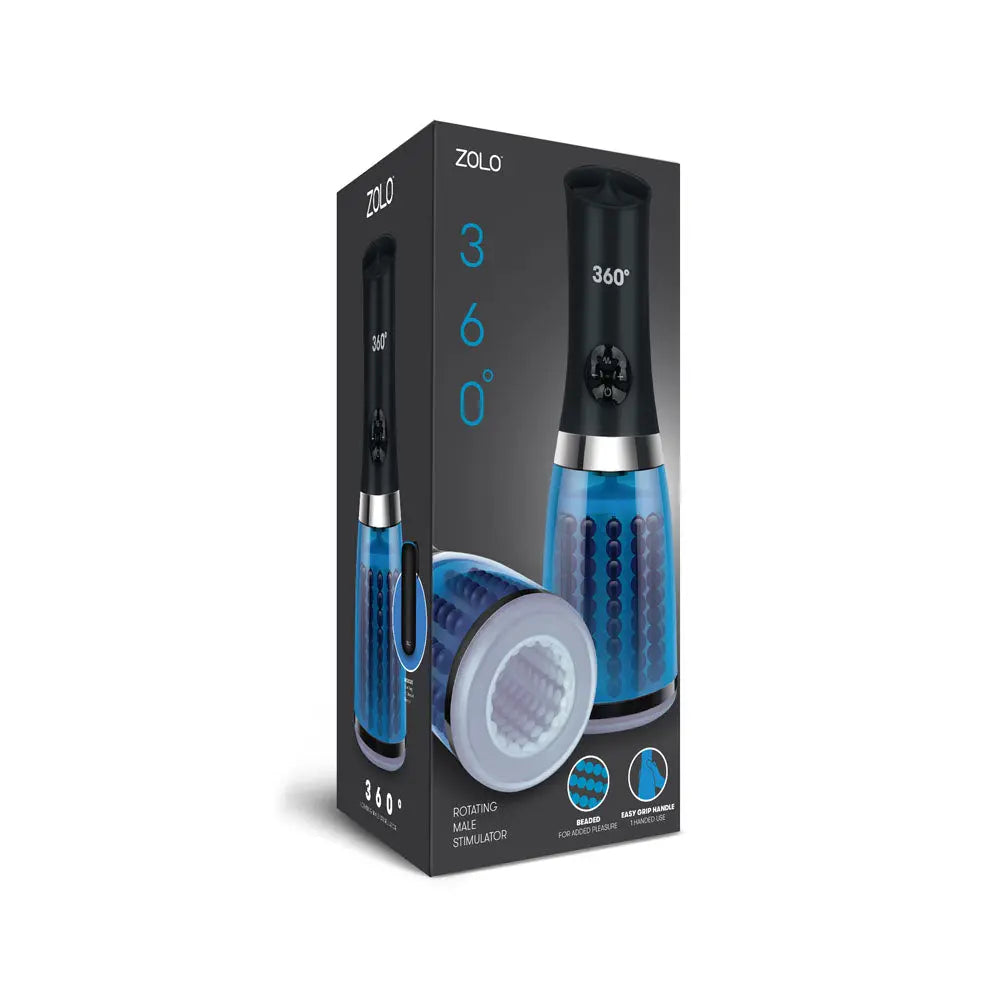 Zolo 360 Rotating Male Stimulator – body-safe materials | Fu'Cha Exotics