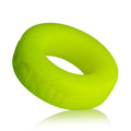 Acid yellow comfort cockring with oval opening