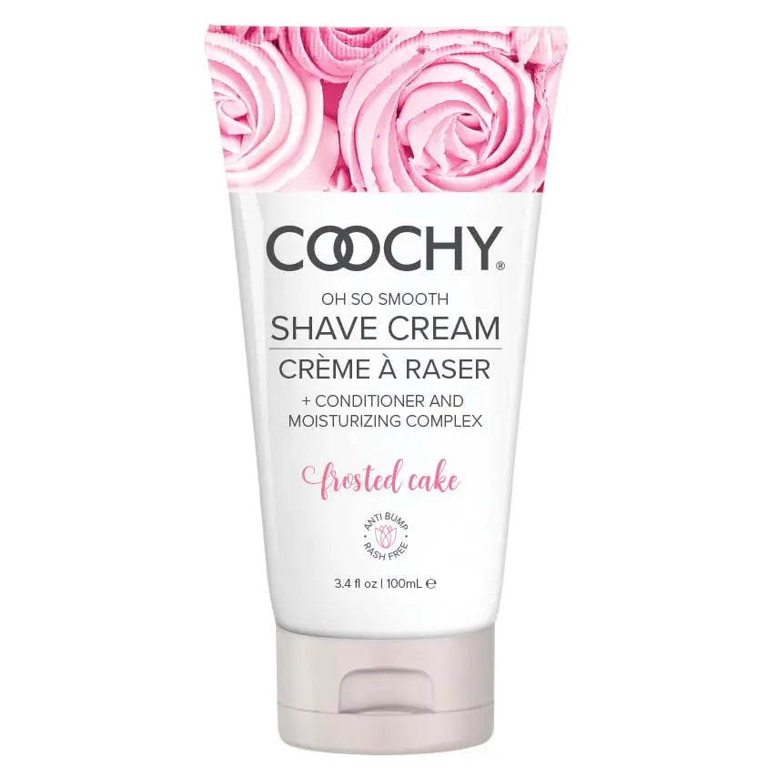 Coochy Shave Cream - Frosted Cake - 3.4 Oz – body-safe materials | Fu'Cha Exotics