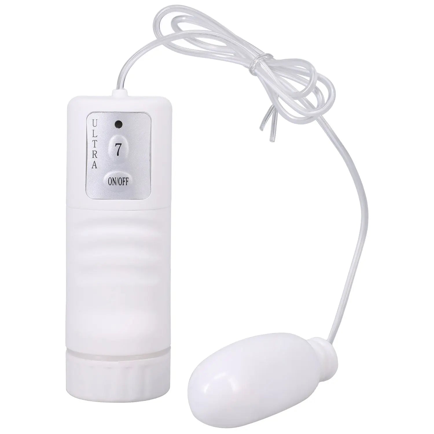 White bullet and controller set with corded handpiece and power control.