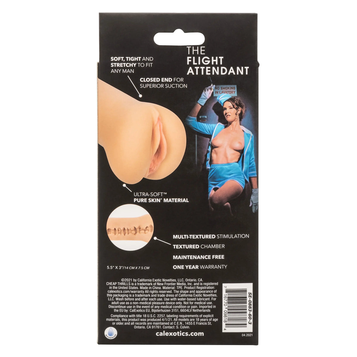 Cheap Thrills the Flight Attendant – body-safe materials | Fu'Cha Exotics
