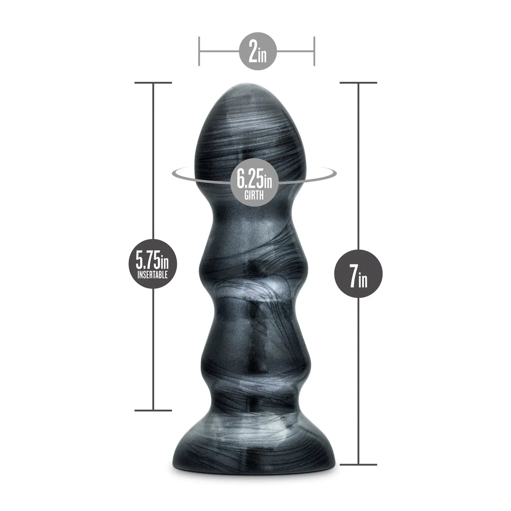 Jet - Black Jack - Carbon Metallic Black – body-safe materials | Fu'Cha Exotics