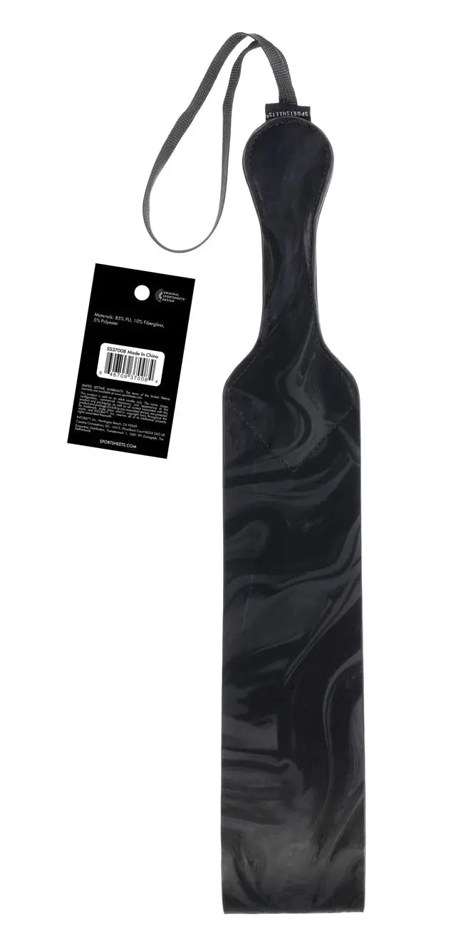 Velvet Noir Loop Paddle – body-safe materials | Fu'Cha Exotics