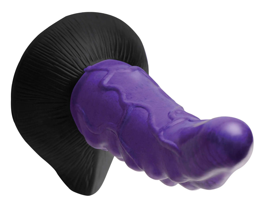 Orion Invader Veiny Space Alien Silicone Dildo - Purple – body-safe materials | Fu'Cha Exotics