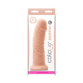 Colours - Girth 7 Inch Dildo - White