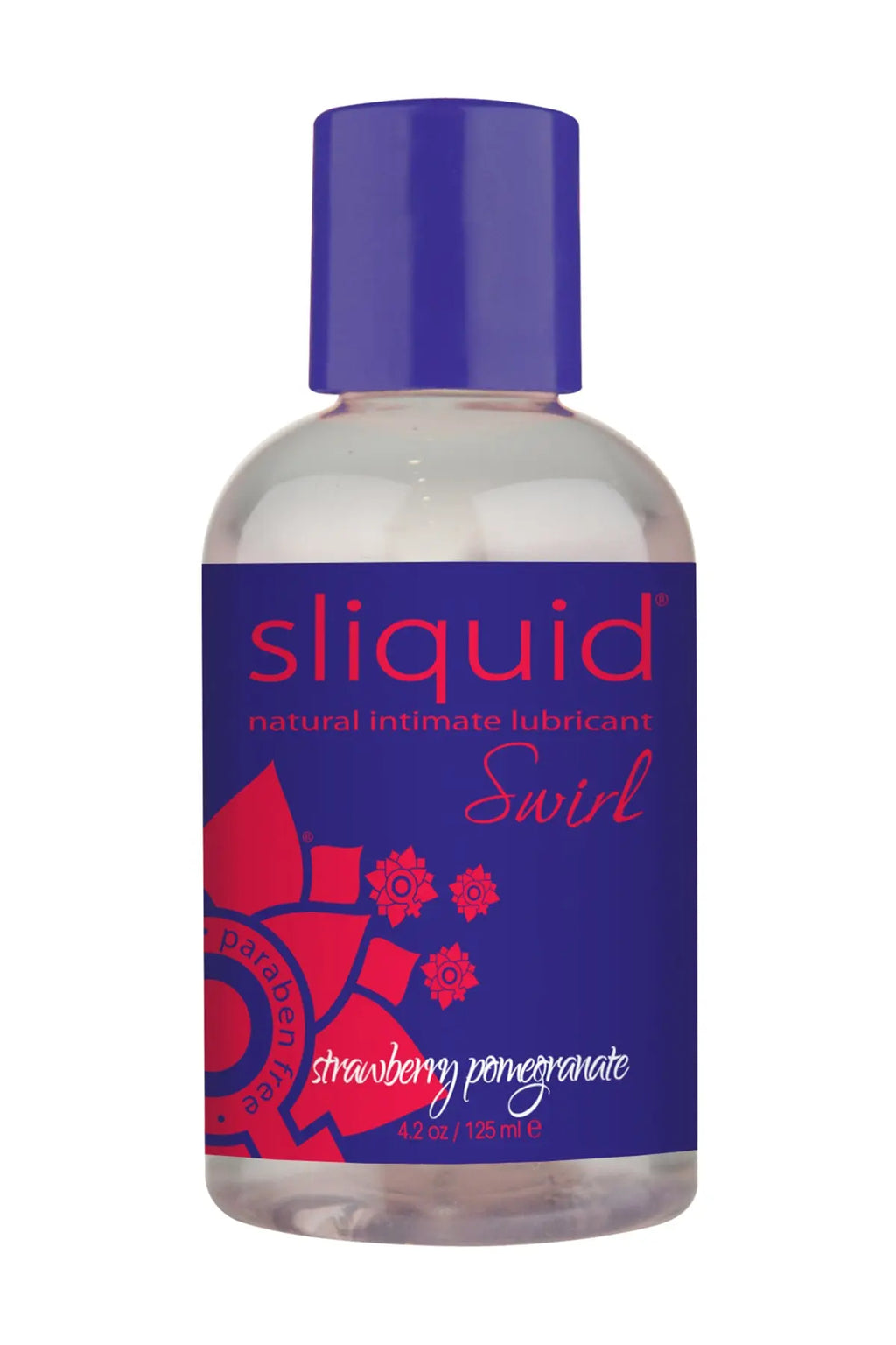 Naturals Swirl - Strawberry Pomegranate - 4.2 Fl. Oz. (124 ml) – body-safe materials | Fu'Cha Exotics