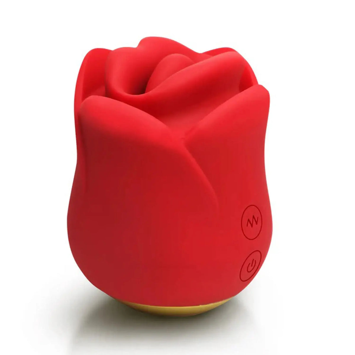 Sweet Kiss Kissing & Vibrating Clitoral Stimulator - Red – body-safe materials | Fu'Cha Exotics