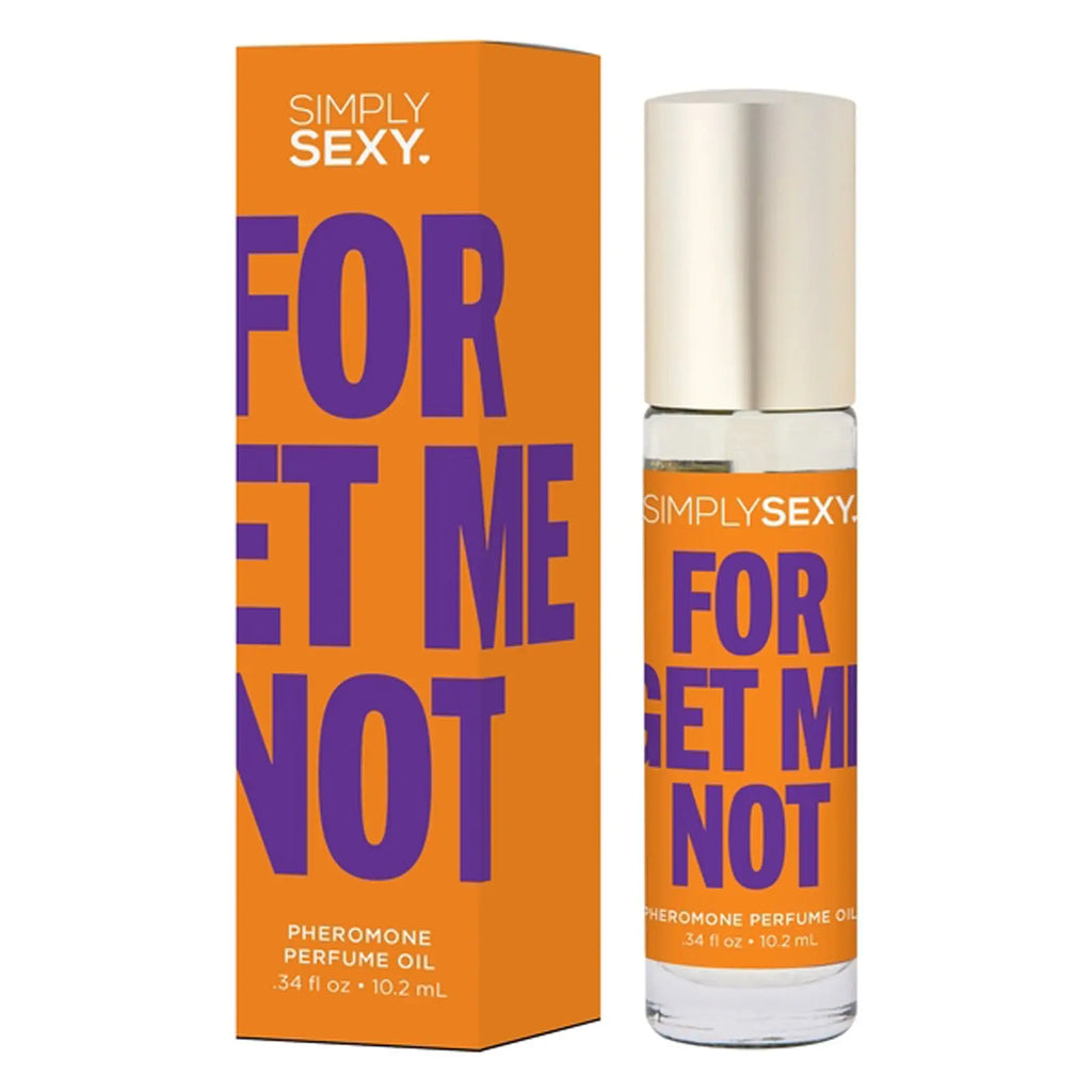 Simply Sexy Pheromone Perfume Oil Forget Me Not Roll on .34 Oz – body-safe materials | Fu'Cha Exotics
