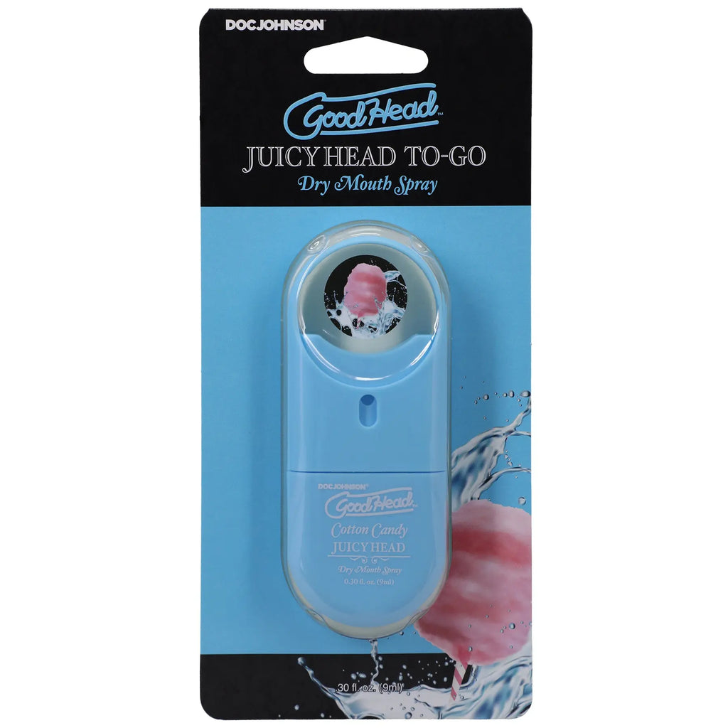 Goodhead - Juicy Head Dry Mouth Spray to-Go .30 Fl - Cotton Candy – body-safe materials | Fu'Cha Exotics
