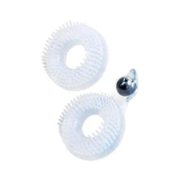 Enhancer Dual Love Rings - Clear – body-safe materials | Fu'Cha Exotics