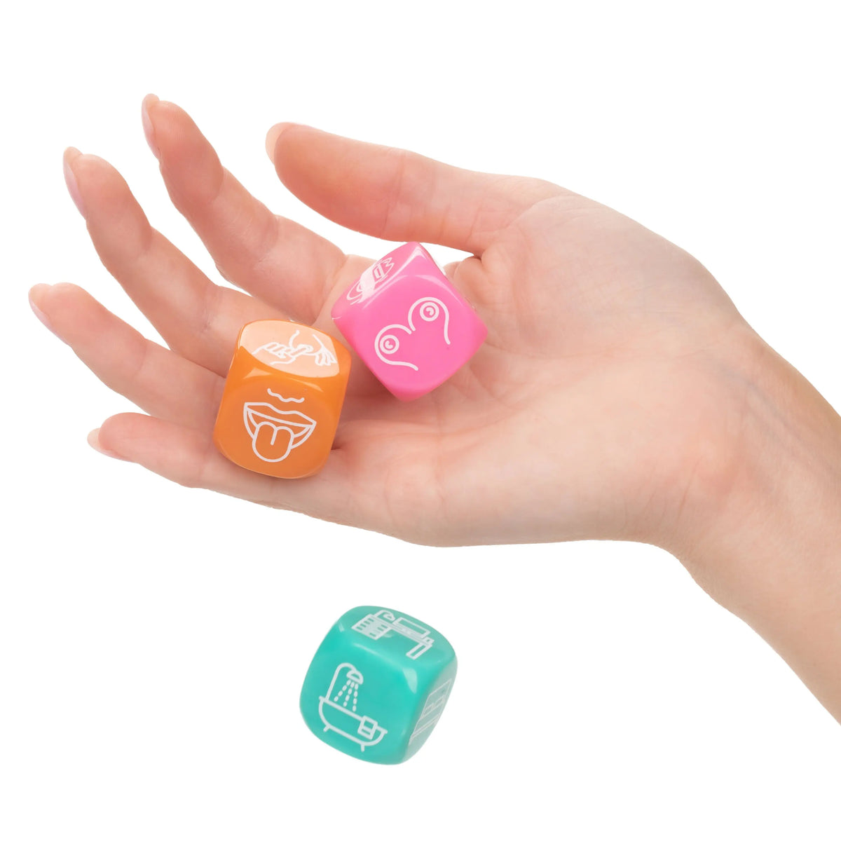 Naughty Bits Roll With It Icon - Based Sex Dice Game – body-safe materials | Fu'Cha Exotics