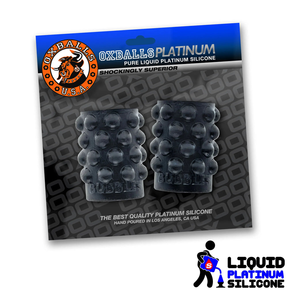 Bubbles Nipsuckers - Black – body-safe materials | Fu'Cha Exotics