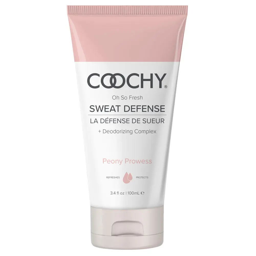 Coochy Sweat Defense Peony Prowess 3.4oz 100ml – body-safe materials | Fu'Cha Exotics