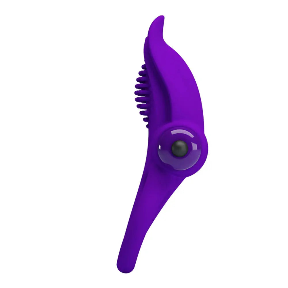 Pretty Love Vibrant Penis Ring - Purple – body-safe materials | Fu'Cha Exotics