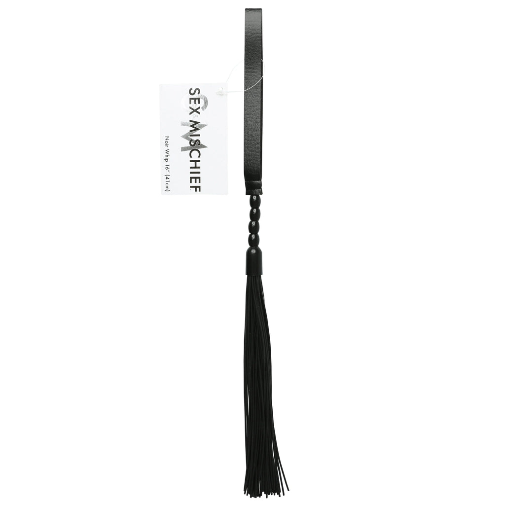 Sex and Mischief Beaded Flogger – body-safe materials | Fu'Cha Exotics