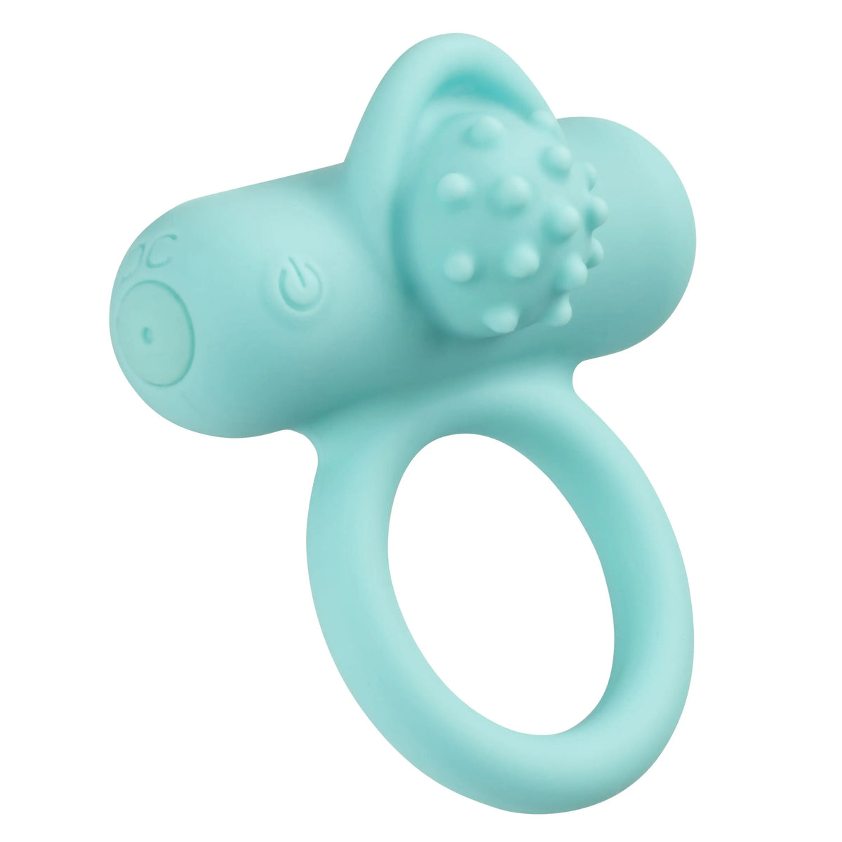 Silicone Rechargeable Nubby Lover's Delight - Blue – body-safe materials | Fu'Cha Exotics