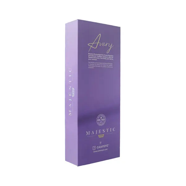 Vibrator Avery Majestic Pro - Purple – body-safe silicone 10 vibration modes | Fu'Cha Exotics