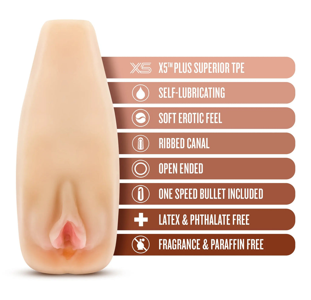 M Elite - Soft and Wet - Natasha - Beige – body-safe TPE | Fu'Cha Exotics