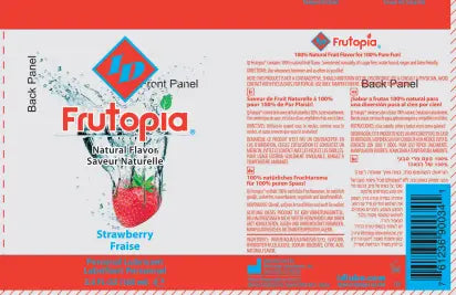 ID Frutopia Natural Flavor - Strawberry 3.4 Oz – body-safe materials | Fu'Cha Exotics