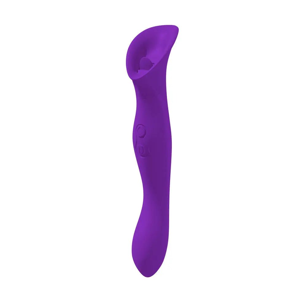 Petallux Clitoral Stimulator - Purple – body-safe materials | Fu'Cha Exotics