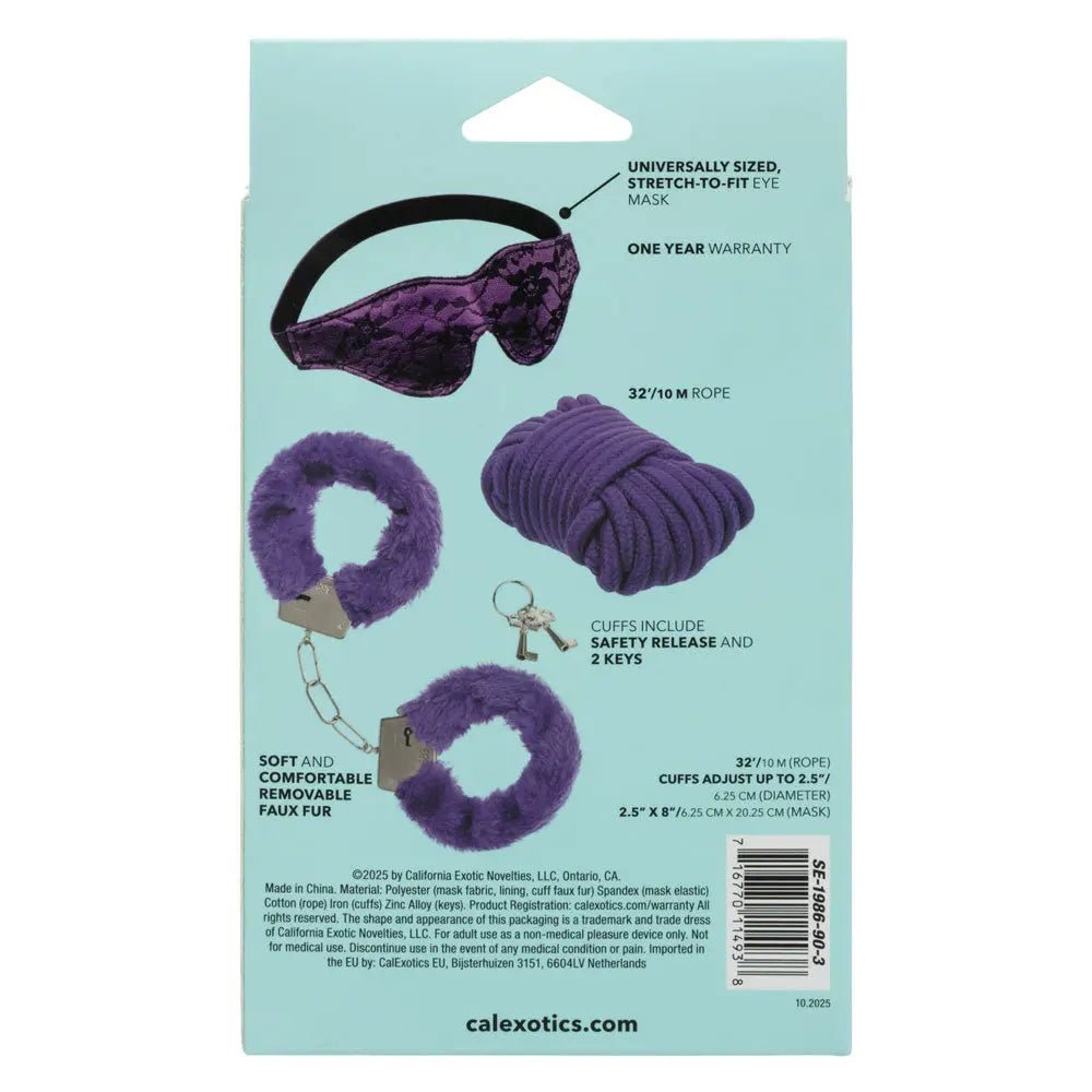 Pleasure Kits Indulgent Collection - Purple – body-safe materials | Fu'Cha Exotics