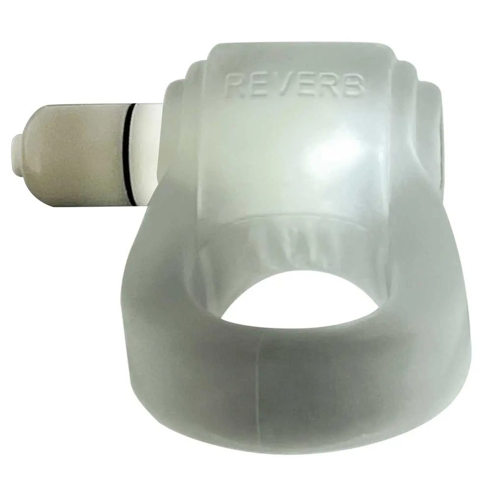 Glowdick Cockring With Led - Clear Ice – body-safe silicone | Fu'Cha Exotics