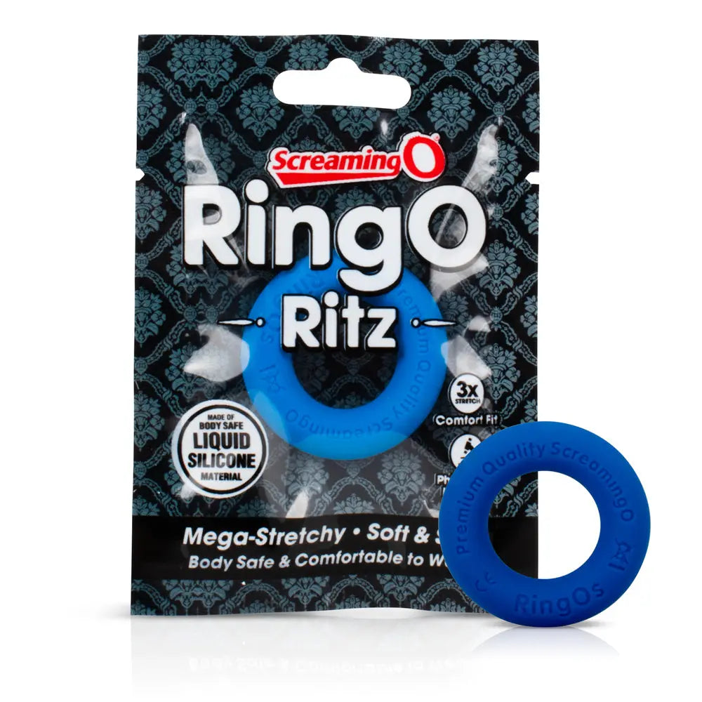 Ringo Ritz - Blue – body-safe materials | Fu'Cha Exotics