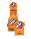 Smack Lickable Massage Oil, 3ml Pouch Display 36pc -Peach