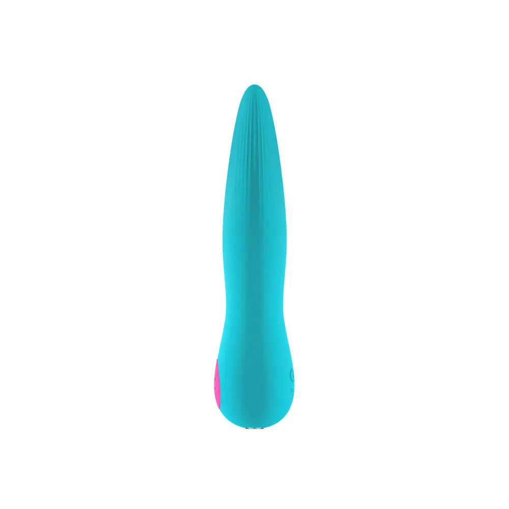 Solia Bullet Flat Tipped Vibrator - Turquoise – body-safe materials | Fu'Cha Exotics