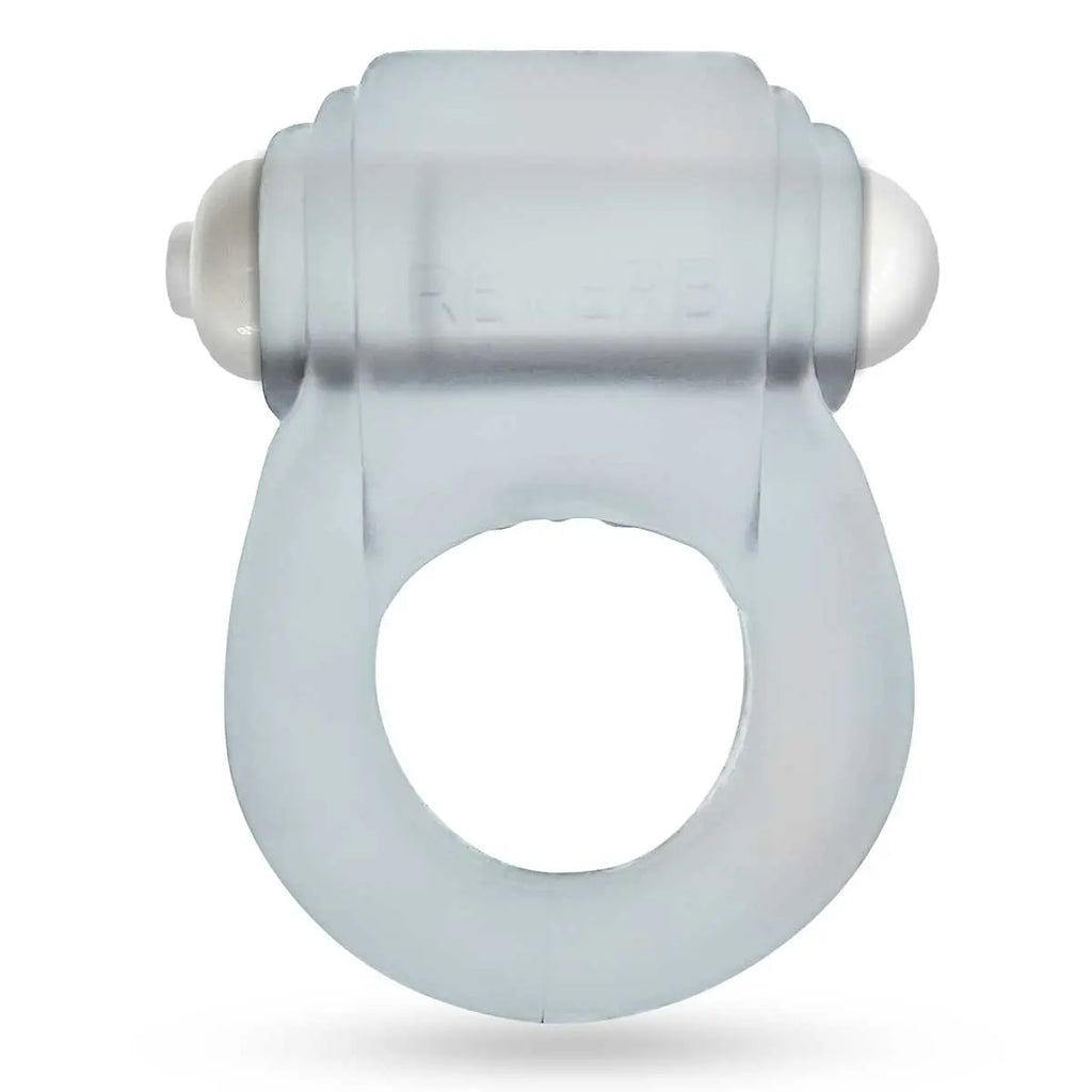 Glowdick Cockring With Led - Clear Ice – body-safe materials | Fu'Cha Exotics