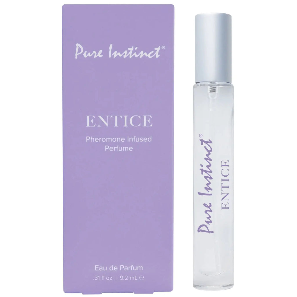 Pure Instinct Pheromone Perfume Spray Entice 9.2 ml 0.31 Floz – body-safe materials | Fu'Cha Exotics