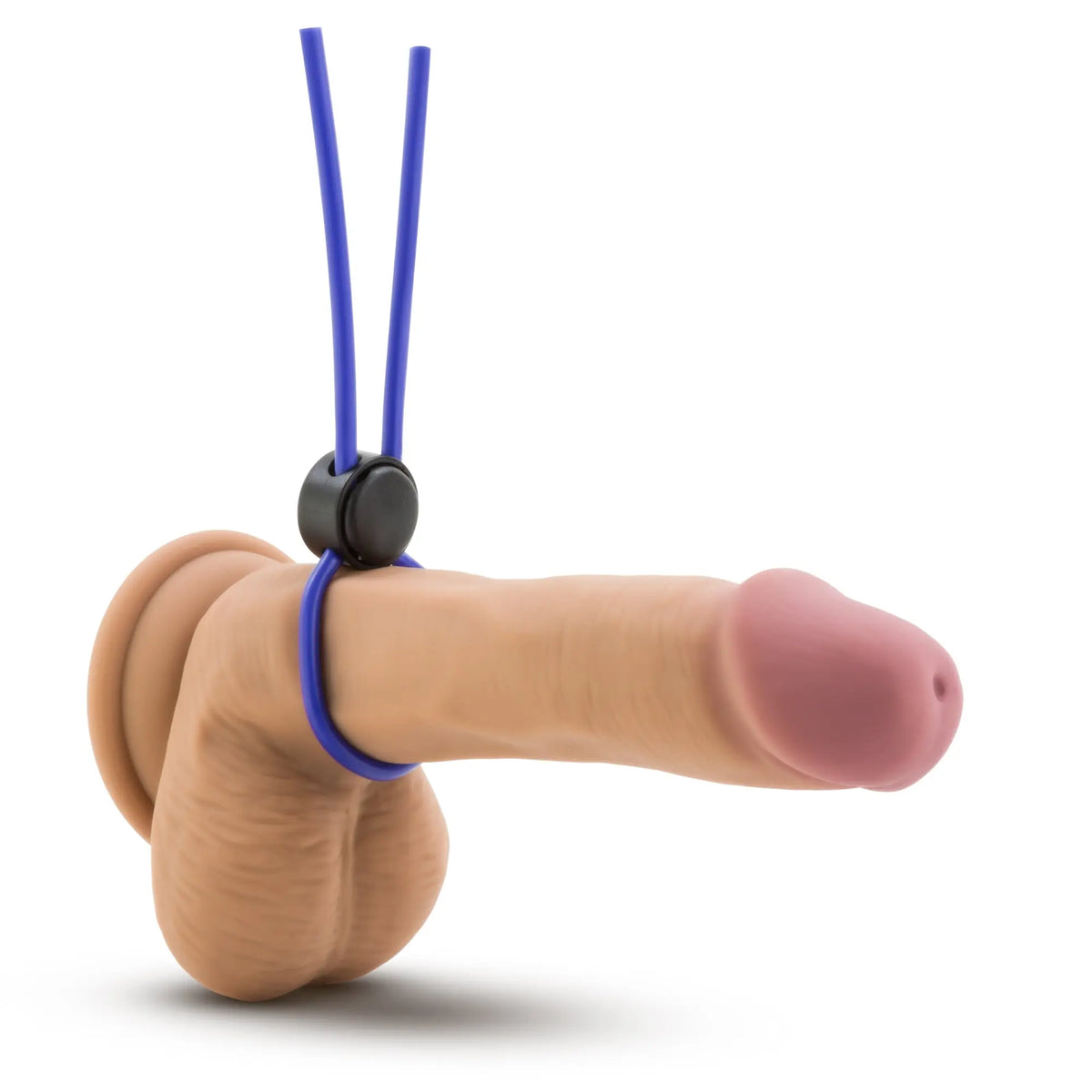 Stay Hard - Silicone Loop Cock Ring - Blue – body-safe silicone | Fu'Cha Exotics