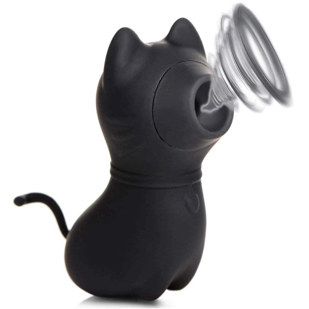 Sucky Kitty 7x Clitoral Stimulator - Black – body-safe materials | Fu'Cha Exotics