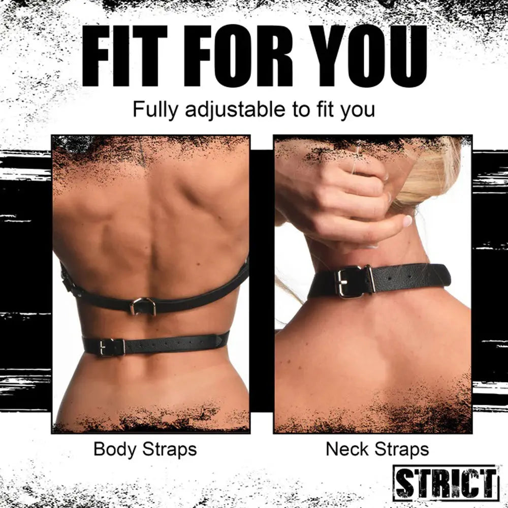 Female Body Harness- S/m – body-safe materials | Fu'Cha Exotics