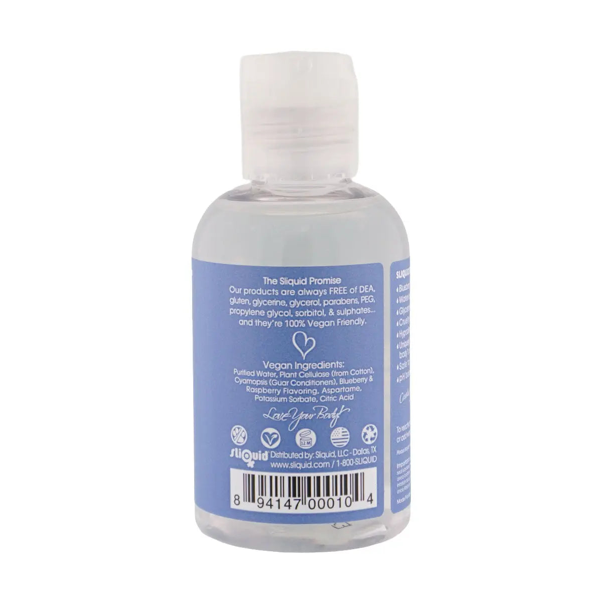 Naturals Swirl - Blue Raspberry - 4.2 Fl. Oz. (124 ml) – body-safe materials | Fu'Cha Exotics