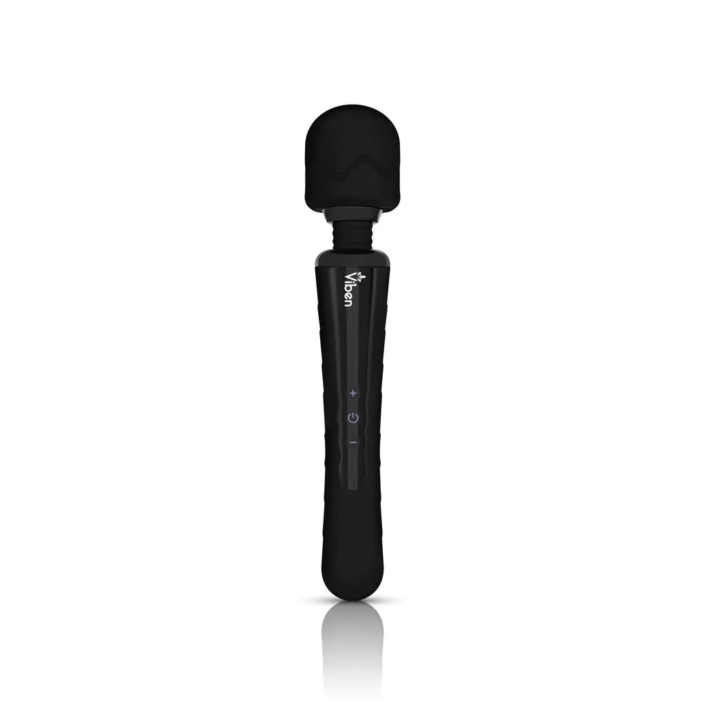 Obsession Wand Massager - Black – body-safe materials | Fu'Cha Exotics