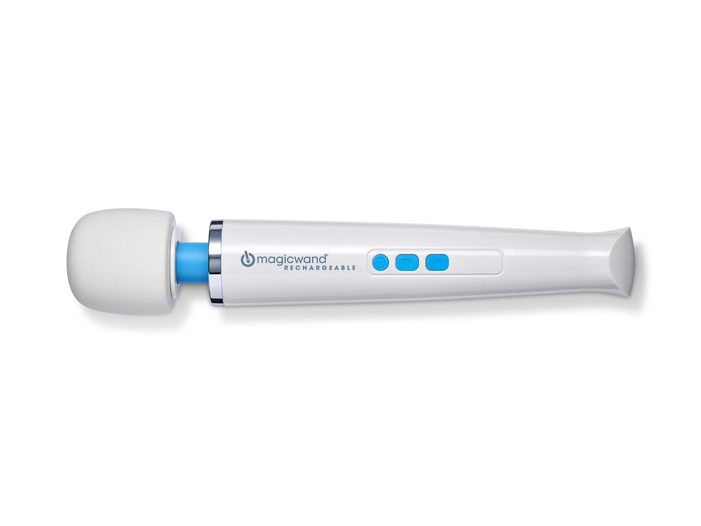 Magic Wand Rechargeable - White – body-safe materials USB-rechargeable | Fu'Cha Exotics