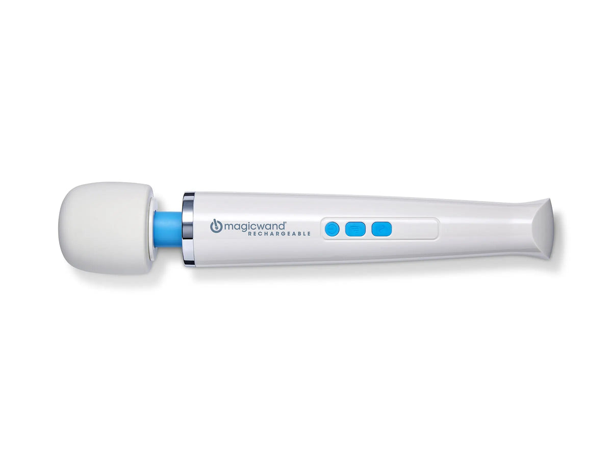 Magic Wand Rechargeable - White – body-safe materials USB-rechargeable | Fu'Cha Exotics