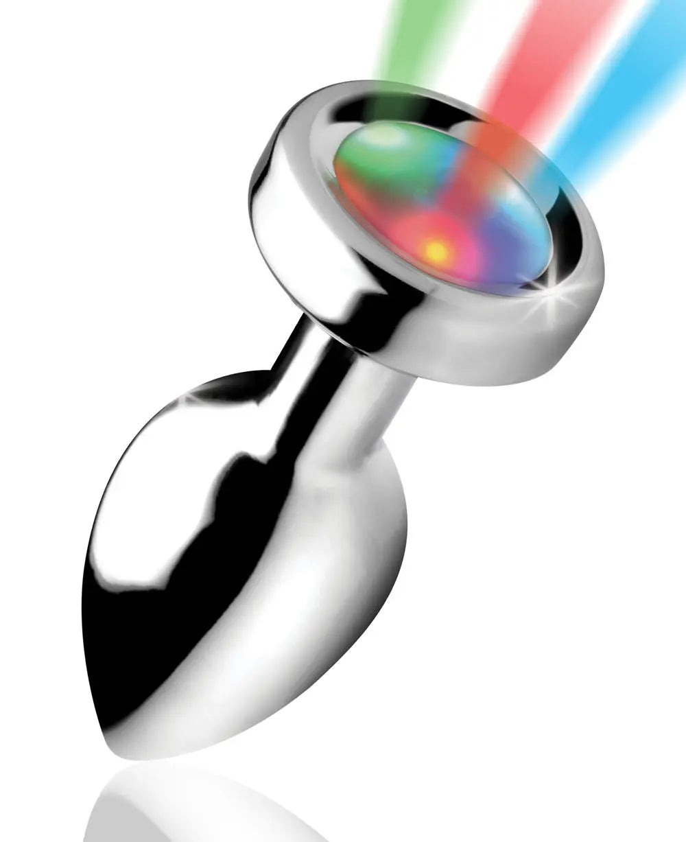 Light Up Small Anal Plug – body-safe materials | Fu'Cha Exotics