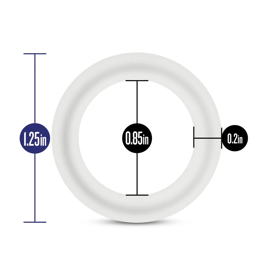 Performance - Vs2 Pure Premium Silicone Cockrings - Small - White – body-safe silicone | Fu'Cha Exotics