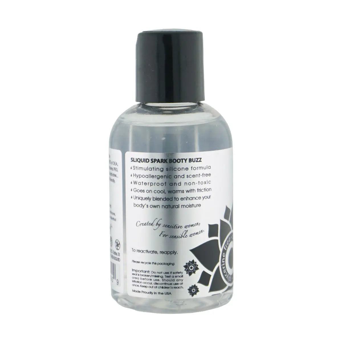 Sliquid Spark Silicone Lubricant 4.2 Oz. / 125ml – body-safe silicone | Fu'Cha Exotics