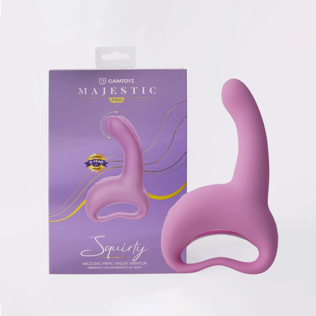 Squirty Vibrator and Stimulator - Purple – body-safe materials | Fu'Cha Exotics