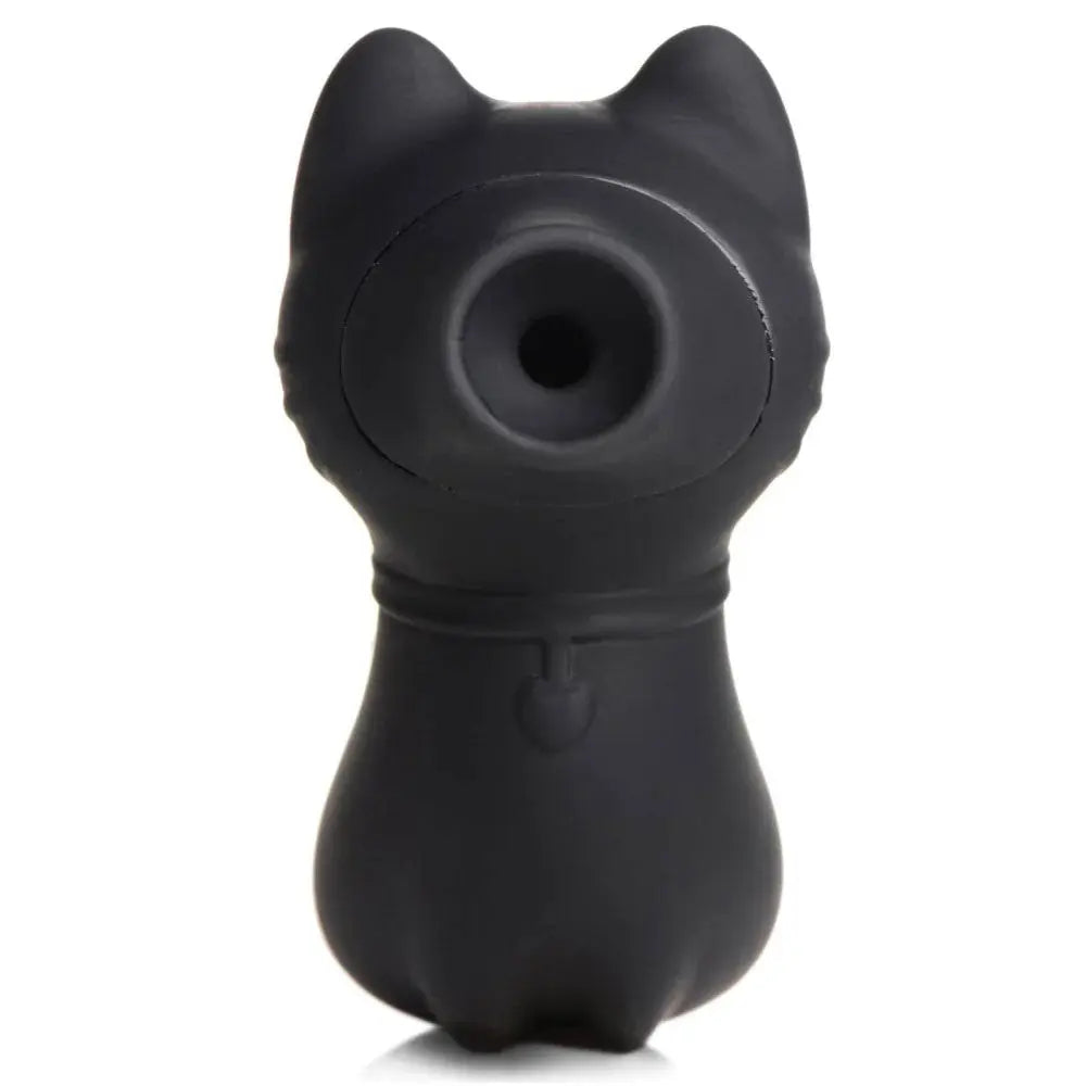 Sucky Kitty 7x Clitoral Stimulator - Black – body-safe silicone USB-rechargeable | Fu'Cha Exotics