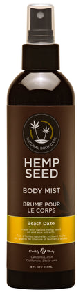 Hemp Seed Body Mist - Beach Daze - 8 Fl. Oz. / 237ml