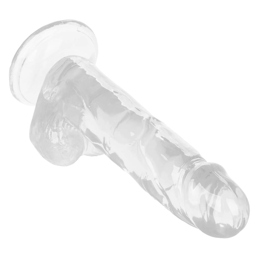 Size Queen 6 inch/15.25 Cm - Clear – body-safe materials | Fu'Cha Exotics