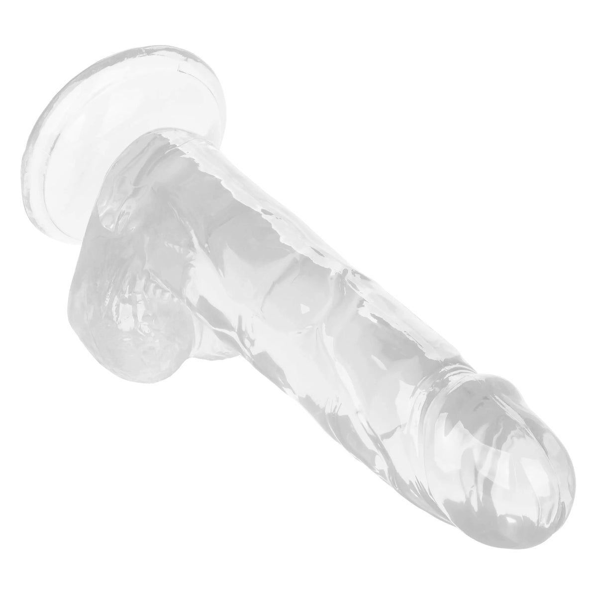 Size Queen 6 inch/15.25 Cm - Clear – body-safe materials | Fu'Cha Exotics