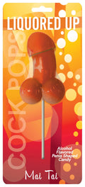 Alcohol-flavored lollipop candy pen, Mai Tai flavor package
