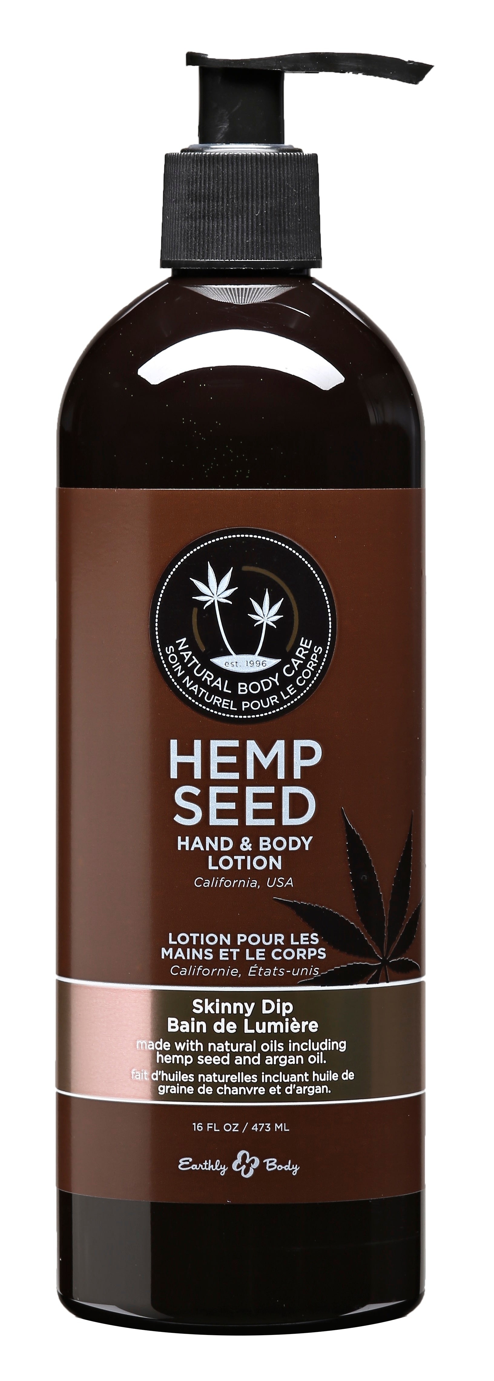 Hemp Seed Hand and Body Lotion - 16 Fl. Oz. - Skinny Dip